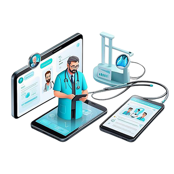 Virtual medical assistant supporting healthcare practice remotely