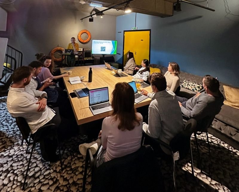 AIDYVA  operations team collaborating remotely